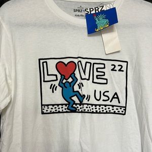 Uniqlo x keith haring t shirt